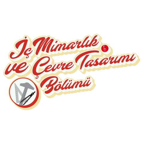 Hacettepeiçmimarlık Sticker by Hacettepe University Department of Graphic Design