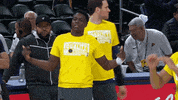 warming up GIF by NBA