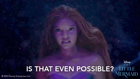 Is That Even Possible The Little Mermaid GIF by Walt Disney Studios
