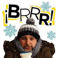 isoverargentina snow winter cold scarf Sticker