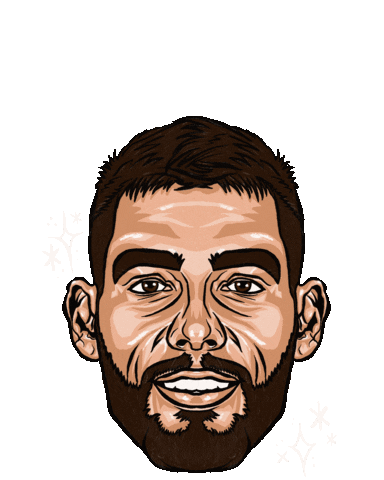 Willy Hernangomez Basketball Sticker by New Orleans Pelicans