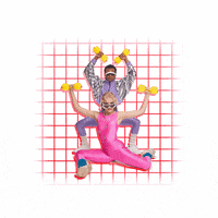 AnimalCrackersClothing workout 80s animal crackers jazzercise GIF