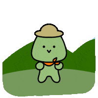 산 Sticker
