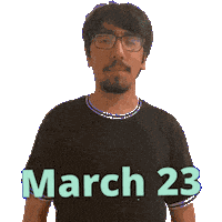 March 23 Sticker