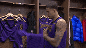 getting ready los angeles lakers GIF by NBA