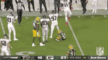 High Five Atlanta Falcons GIF by NFL