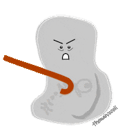 Angry Cell Sticker