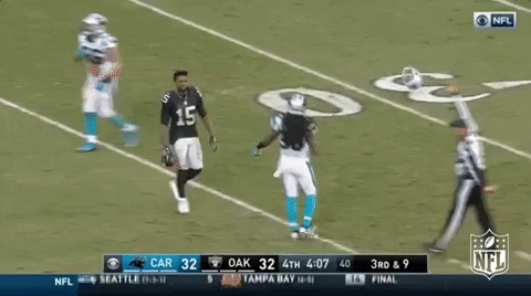 Flaunting Oakland Raiders GIF by NFL
