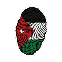 Independence Day Flag Sticker by All Jordan Youth Commission