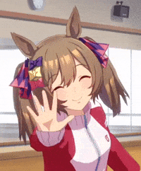 Waving Uma Musume Pretty Derby GIF