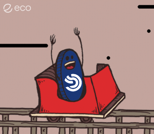 To The Moon Crypto GIF by Eco