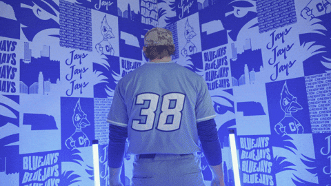 Creighton Bluejays Baseball GIF by Creighton University Athletics