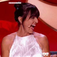 Davina Mccall GIF by The Masked Singer UK
