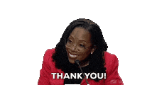Supreme Court Thank You Sticker by GIPHY News