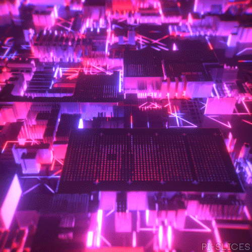 3D Outrun GIF by Pi-Slices