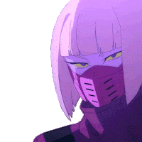 Suspicious Netflix Sticker by Cyberpunk: Edgerunners