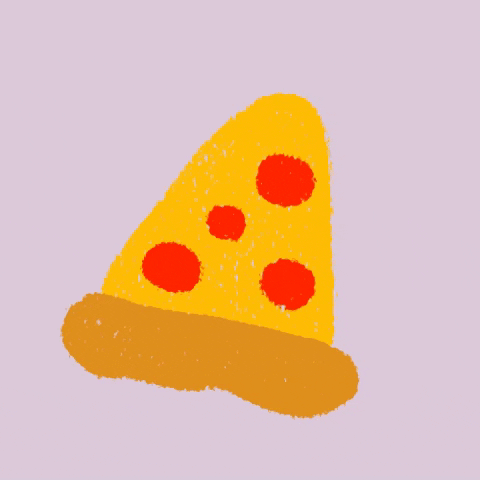 DianaDesigns87 pizza peru icecream feliz28 GIF