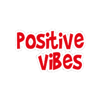 Positive Vibes Sticker by marie birdie sport