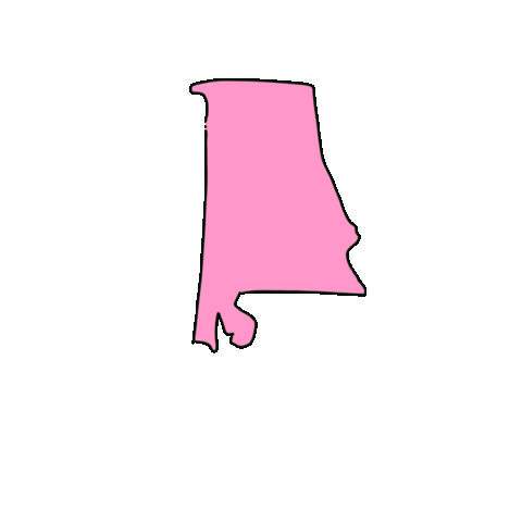 Crimson Tide Alabama Sticker by Paige Meredith