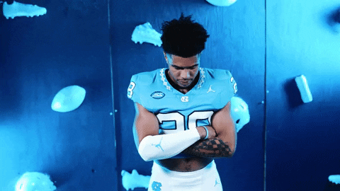 North Carolina Football GIF by UNC Tar Heels