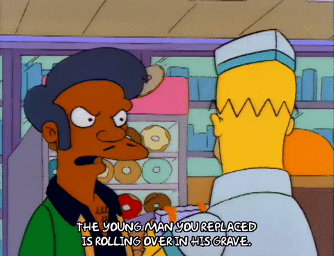 Season 3 Work GIF by The Simpsons