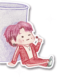 cindyang_msp bts butter knock1 8utter Sticker