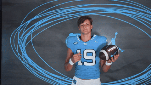 University Of North Carolina Football GIF by UNC Tar Heels
