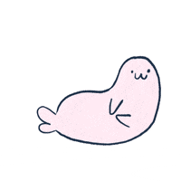 baby seal GIF by Alice Socal