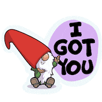 I Got You Gnome Sticker by VeeFriends
