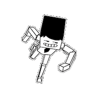 Lets Go Run Sticker