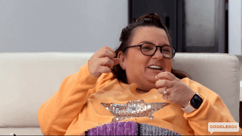 Happy Anastasia GIF by Gogglebox Australia