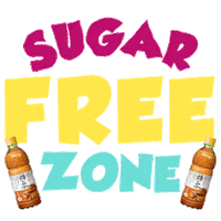 Eat Clean Sugar Free Sticker by POKKA Singapore