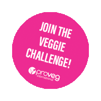 ProVeg proveg veggie challenge Sticker