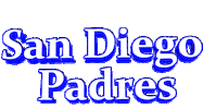 san diego padres baseball Sticker