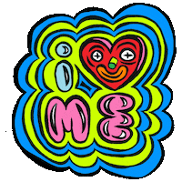 I Love You Heart Sticker by hollysimple