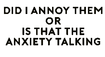 Rowwenic nervous anxiety anxious rowwenic Sticker