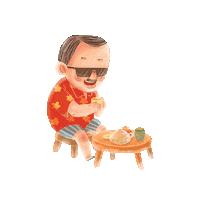 Family Drinking Sticker by ABBANK