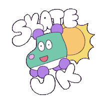 Rollerskate Sticker by nonolottie