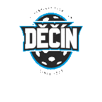 FBCDecin logo team club floorball Sticker