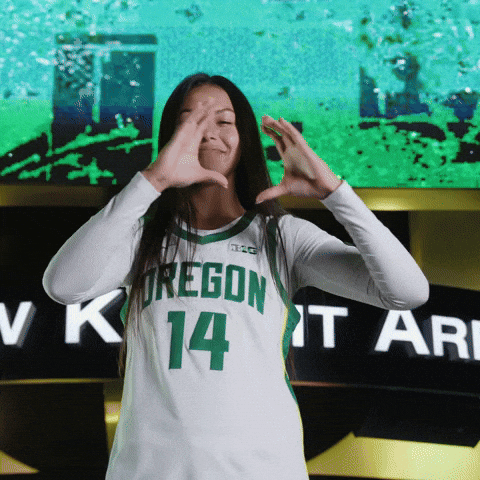 Oregon Basketball GIF by GoDucks