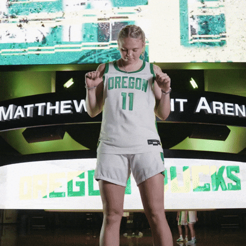 Oregon Basketball GIF by GoDucks