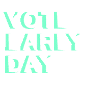 Register To Vote Ballot Box Sticker by INTO ACTION