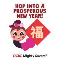 Chinese New Year Sticker by OCBC Bank