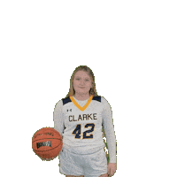 Clarke Athletics Sticker by Clarke University