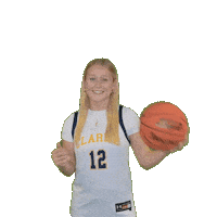 Clarke Athletics Sticker by Clarke University