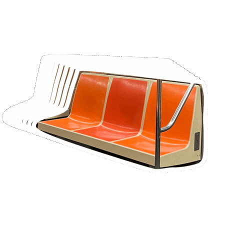 BrightonConey giphygifmaker orange nyc new york Sticker