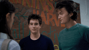 strangerthings season 1 stranger things steve harrington joe keery GIF