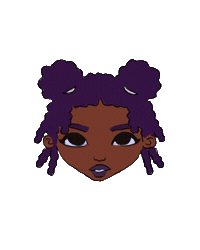 Hair Cutie Sticker by yeskis4king
