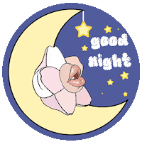 Good Night Kiss Sticker