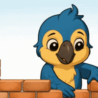 Brick By Brick Building GIF by Feraz NFT